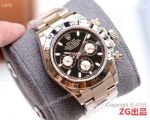 Rose Gold Rolex Daytona Automatic Replica Watch 40mm